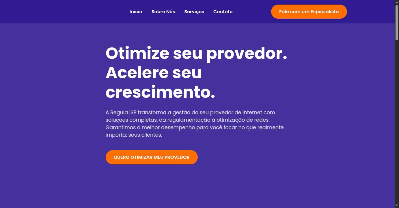 Regula ISP - Hospedagem de Sites